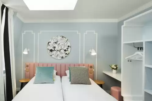 Hotel Pastel Paris - Original Zweibettzimmer